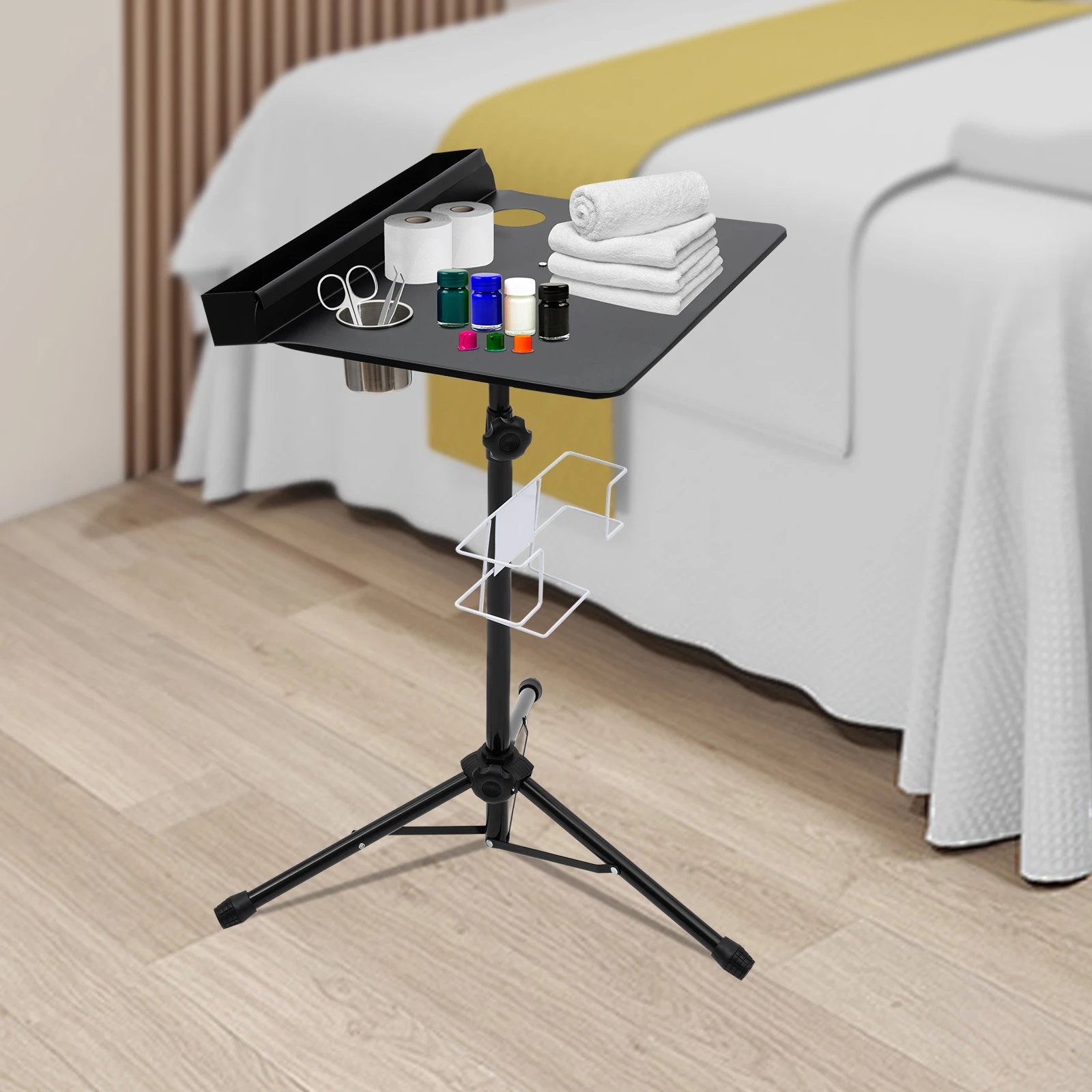 Adjustable Mobile Coffee Table Metal Tattoos Work Station Mini Table Tattoo Stand Modern Minimalism Office  Furniture