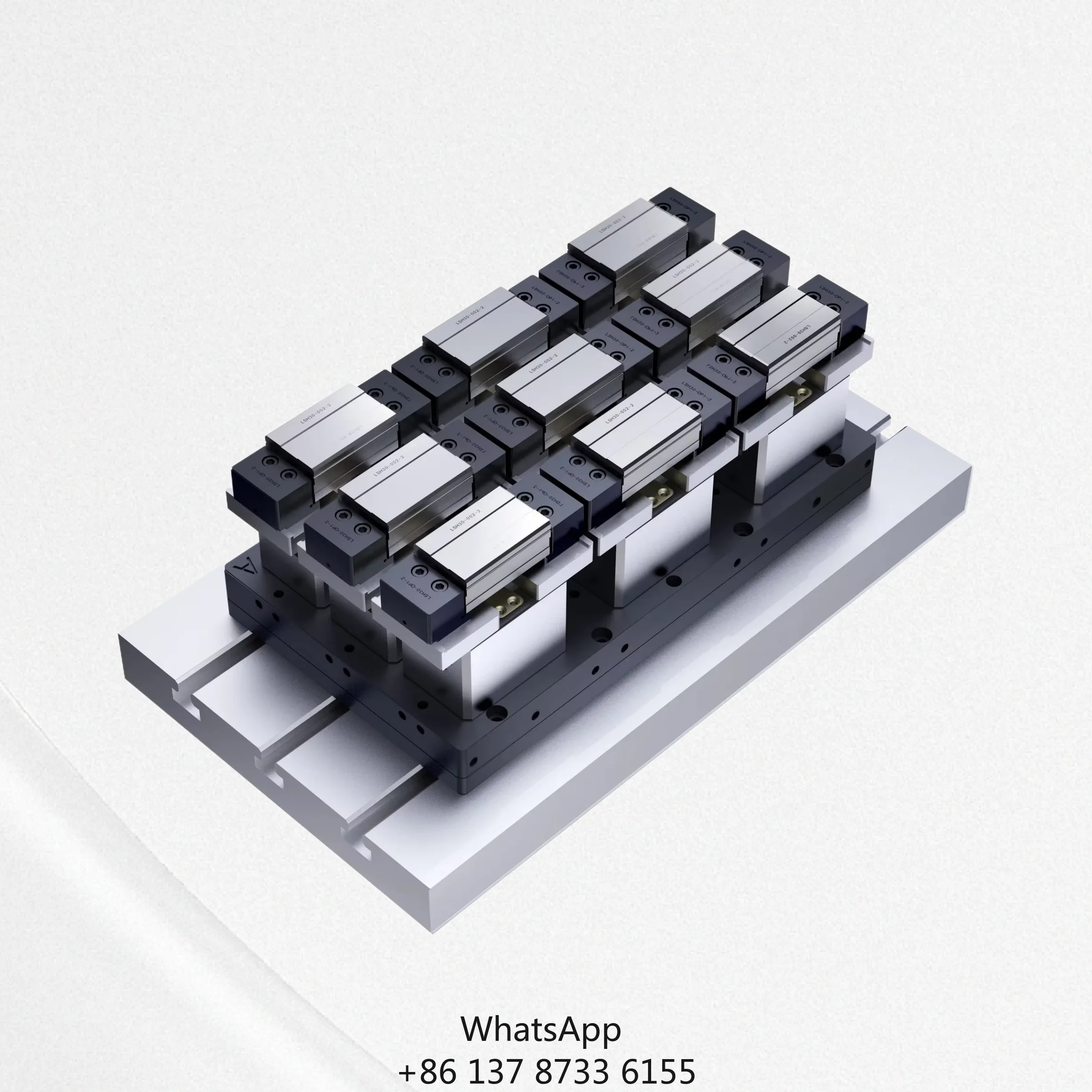 

Upgraded New 3th Axis Multi-function Hydraulic Machine Vise Neumatic Clamping Force Blocks Concentric Vise