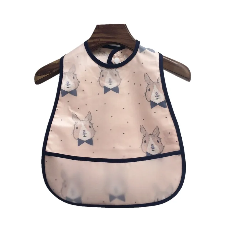 Waterproof Sleeveless Bibs Children Apron Adjustable Feeding Smock Bibs Kids Eating Dinner Breastplate Baby Bavoir Clothing