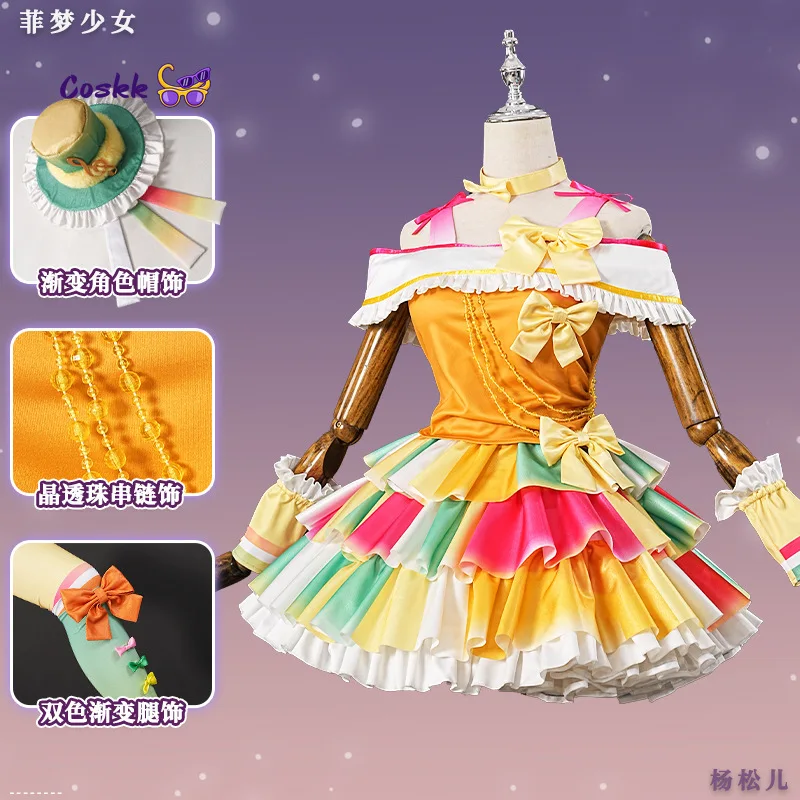 

Shining Star Yena Cosplay Costumes After transformation dress performance costume anime