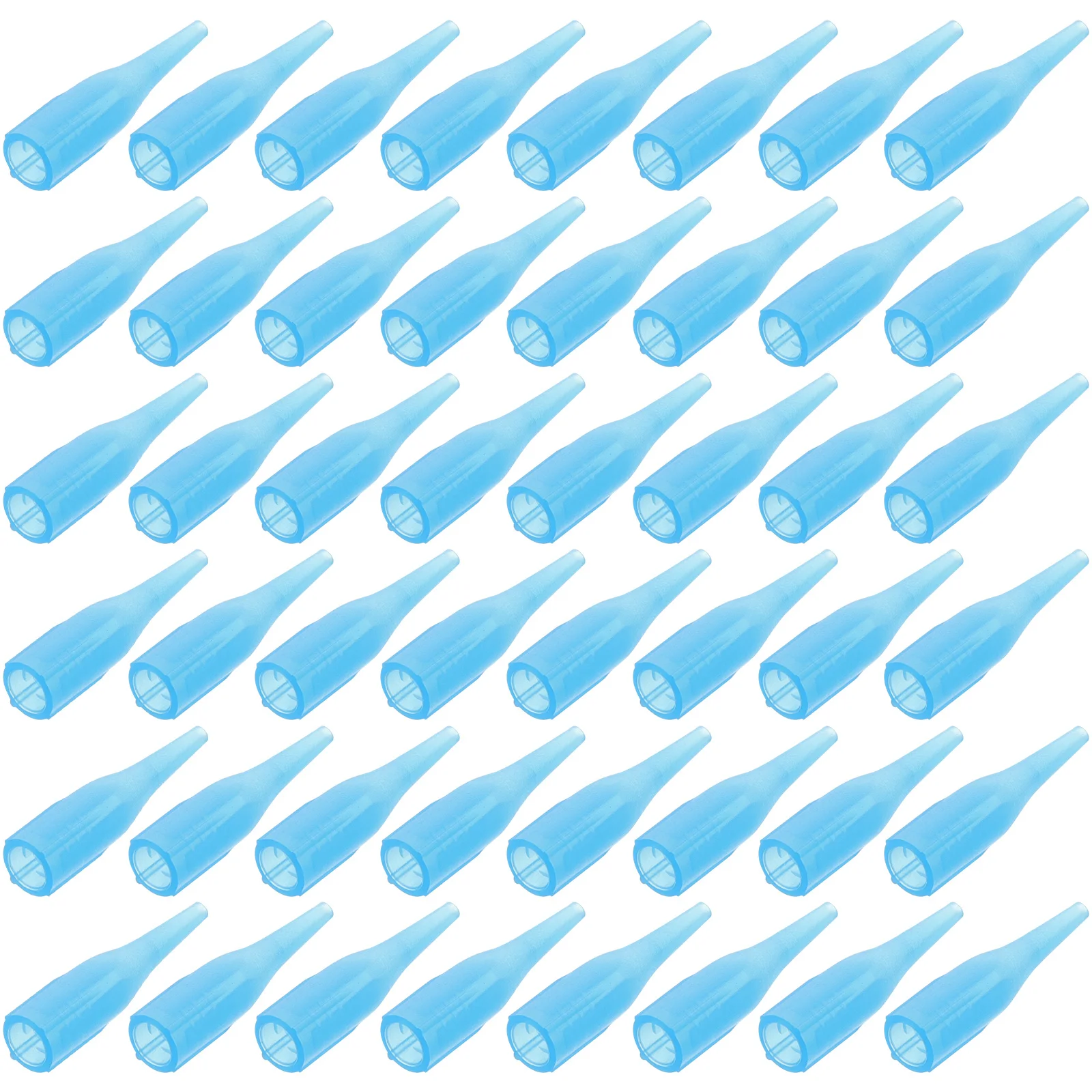 

100Pcs Tattoos Needle Mouth Tips Plastic Disposable Small Tattoo Nozzle Tips Safe Tattoo Supplies Tattooing Supplies