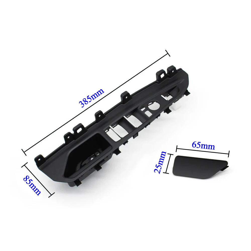 For BMW X5 X6 F15 F16 F85 F86 2014-2018 LHD Car Front Left Door Master Window Switch Bezel Armrest Panel Cover Trim