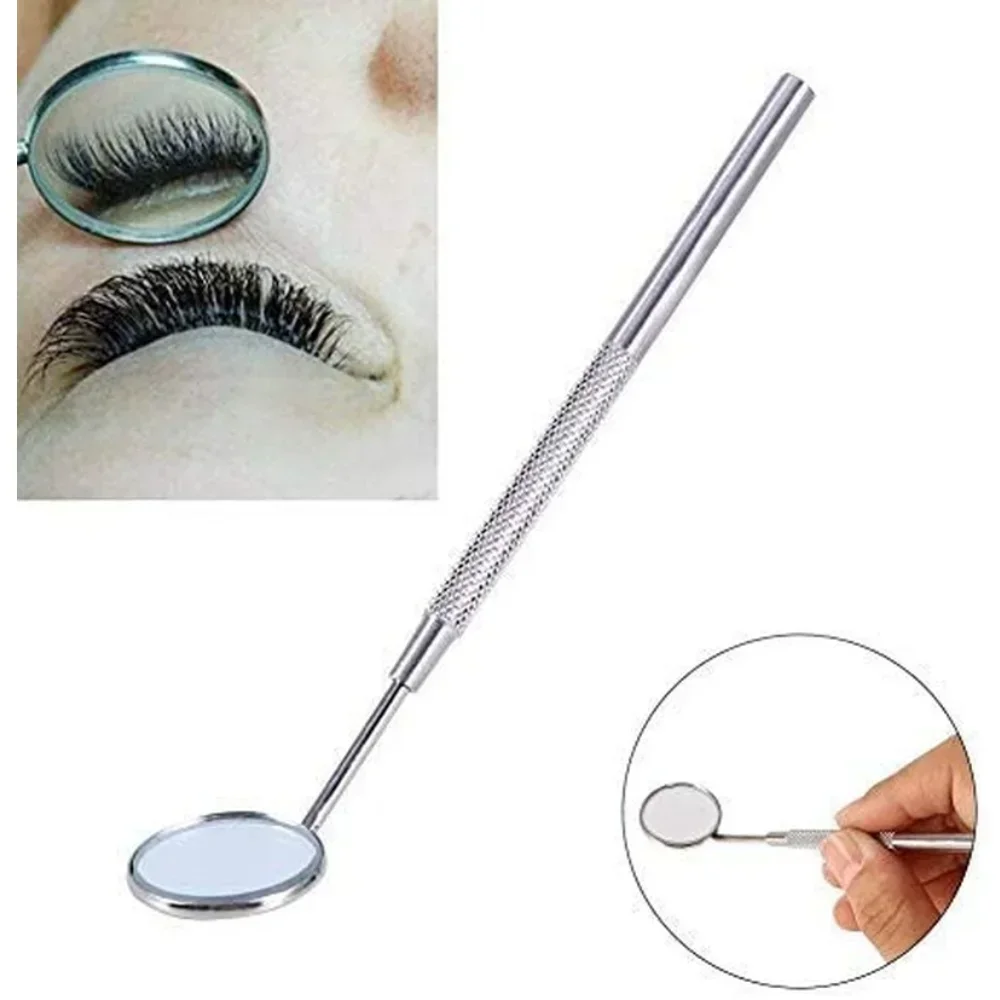 Dental Lab Mouth Mirror Stainless Steel 16cm Oral Hygiene Care Tool Detachable Dentist Clinic Teeth Whitening Inspection Mirror