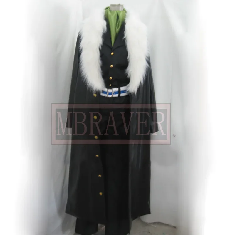 Shichibukai Sir Mr0 Crocodile Cosplay Costume Party Christmas Halloween Custom Made Any Size