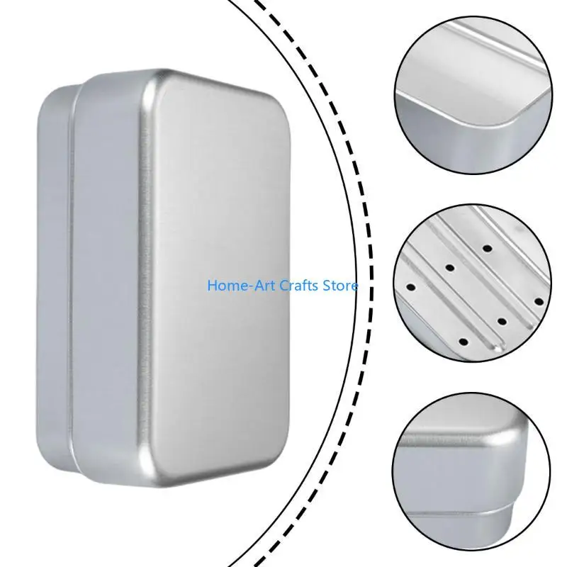 Y3na Soap Box Aluminium Travel Soap Trade voor huishoudelijk en reisgebruik Soap Container