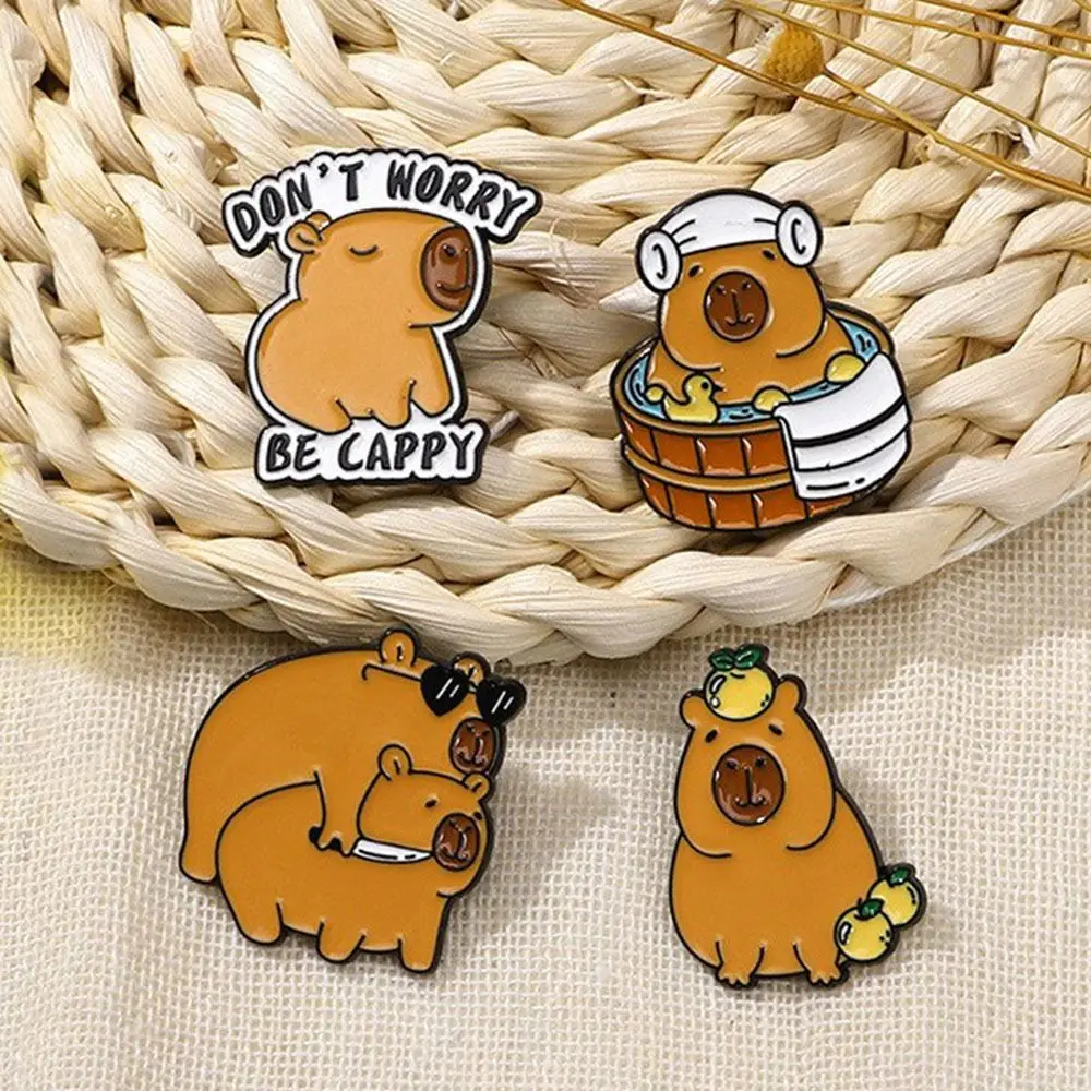 

Cartoon Waist Fastening Brooch Hat Buckle Schoolbag Decoration Fashion Pin Buckle Collar Pin Badge Alloy Small Animal Badge