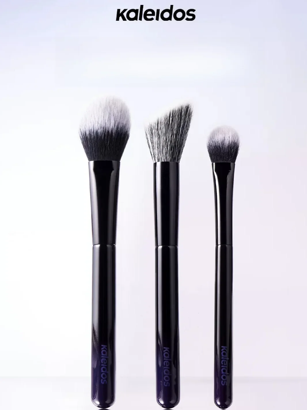 Kaleidos Makeup Brush Oblique Point Color Facial Grooming Blush Tool Portable Soft Brush