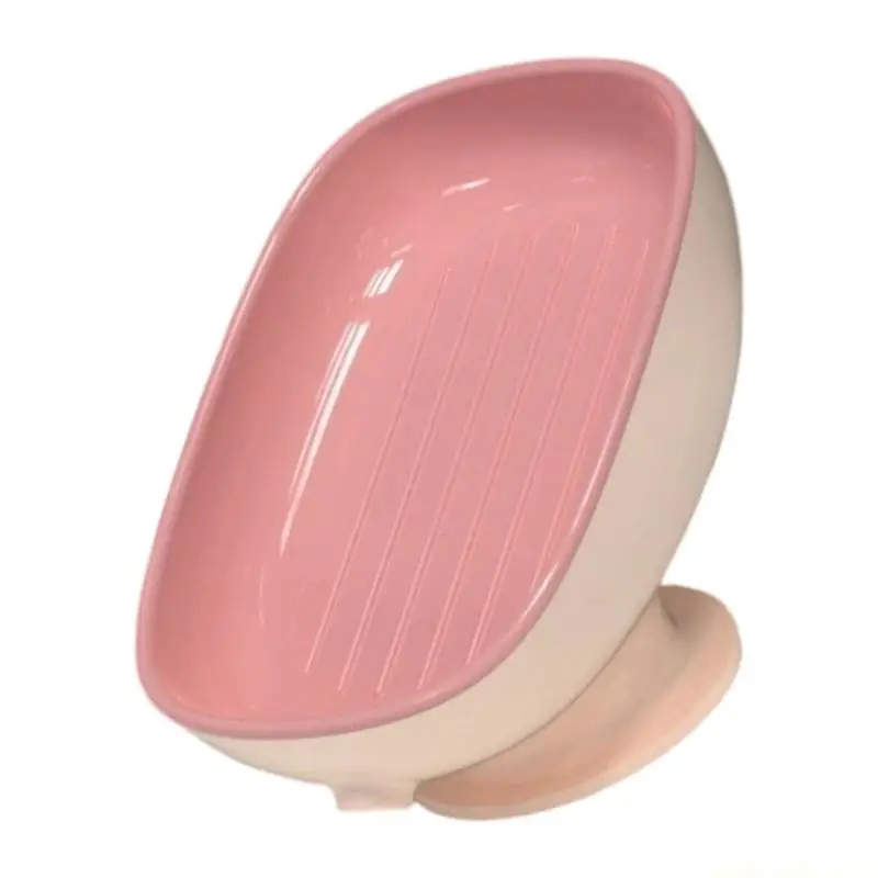 QX2E Innovative Draining Soap Dish With Drain Soap Holder Easy Cleaning Soap Dish