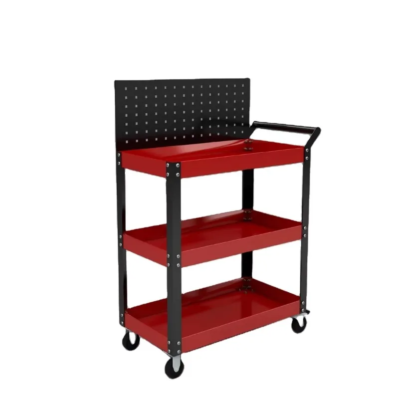 Advanced 360 ° tool storage cabinet with rotating casters, lockable diagnostic cart, with power supply, power supply can be cus