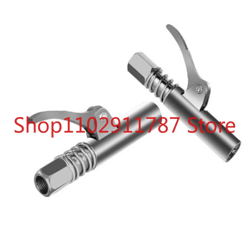 2023New Grease Coupler Heavy-Duty Quick Release Grease Gun Coupler NPTI/8 10000PSI Two Press Easy to Push Accessories