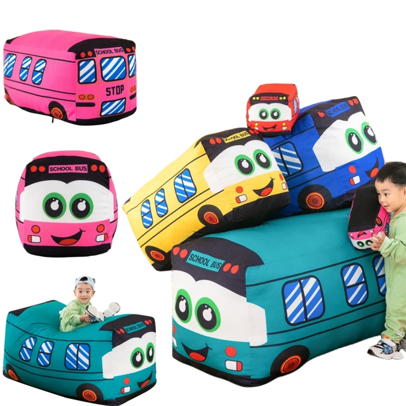 20-65cm Simulation  Cartoon Car Plush Toys Soft Car Stuffed Throw Pillow Doll Cushion Anime Super Soft Toys Birthday Gifts Decor