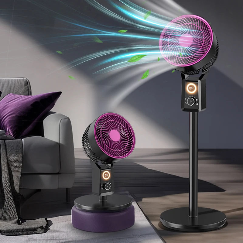 

IMYCOO New Arrival Home Floor Standing Fans With Night Light Custom Indoor Electric Cooling Fan ROHS Household