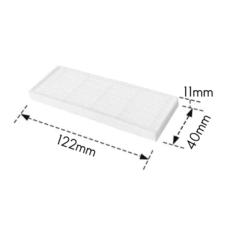 อะไหล่ตัวกรอง HEPA มีแปรงสำหรับ G8000 tikom G8000 Pro สำหรับ G20 Honiture สำหรับหุ่นยนต์ดูดฝุ่น Laresar EVOL 3