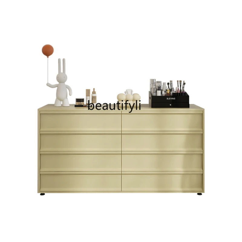 

Italian Minimalist Chest of Drawers Modern Minimalist Cream Style Chest of Drawer Bedroom