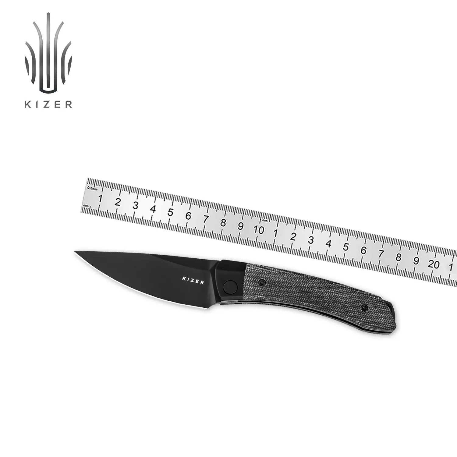 Kizer EDC Folding Knife Mini Momo V3663A1/C1/C2 Nitro-V/154CM Blade with Aluminium Handle Outdoor Camping Knives 2025