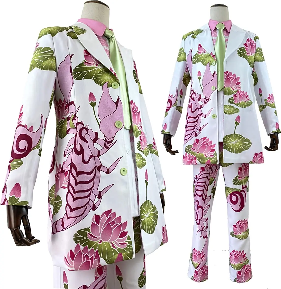 HOLOUN Tokyo Anime Cosplay Costume Exhibition Suit Haruchiyo Sanzu Uniform Pink Scorpio 4PCS Dress Up Halloween Gift