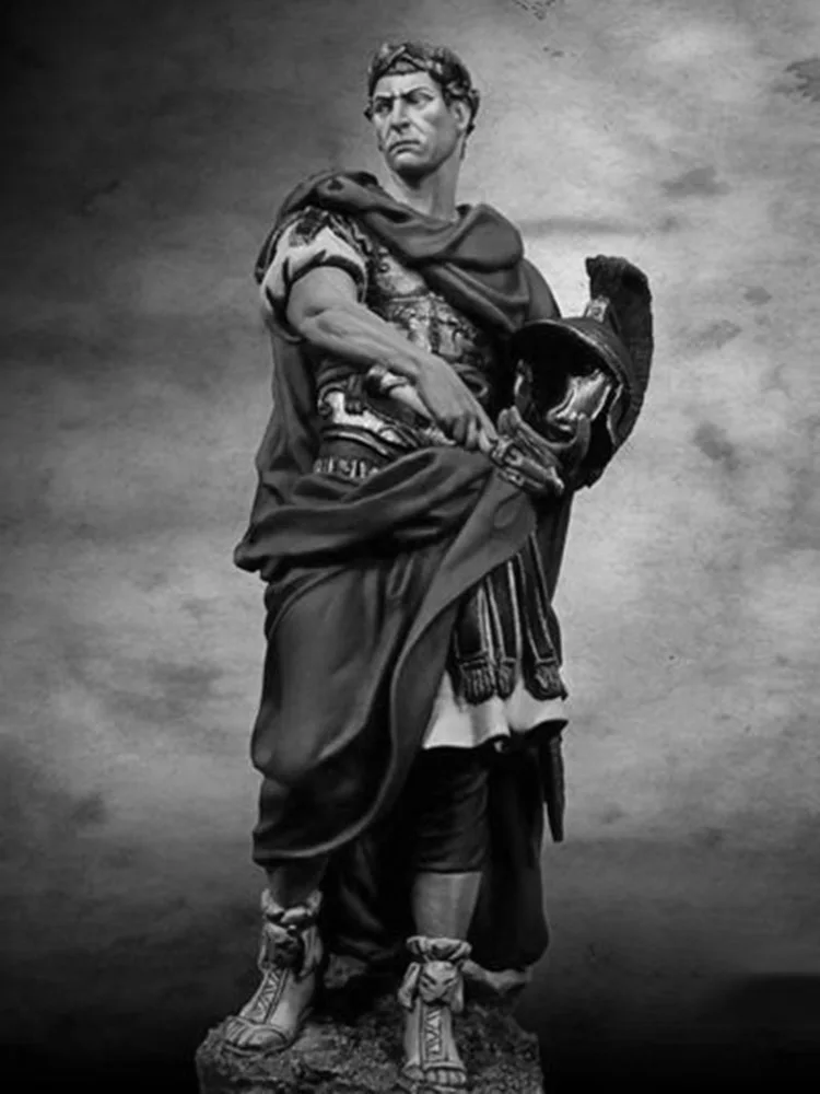 Nuevo Kit de resina sin montar 1:24 75mm ROYAL JULIO CESAR en ALESIA Guard juguetes DIY kits sin pintar