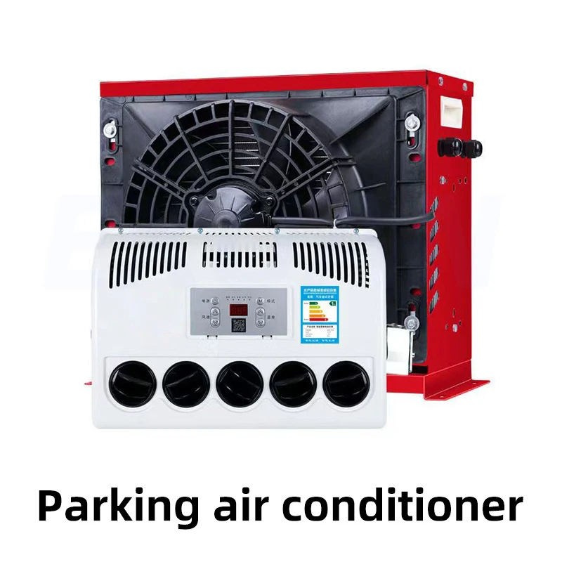 12V/24V Electric Air Conditioning Refrigeration Integrated Machine Parking Air Conditioner For Parking Large Trucks Car&Buses