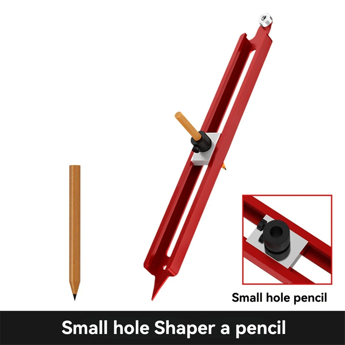 Professional Contour Gauge Scribe Tool Woodworking Edge Corner Measuring