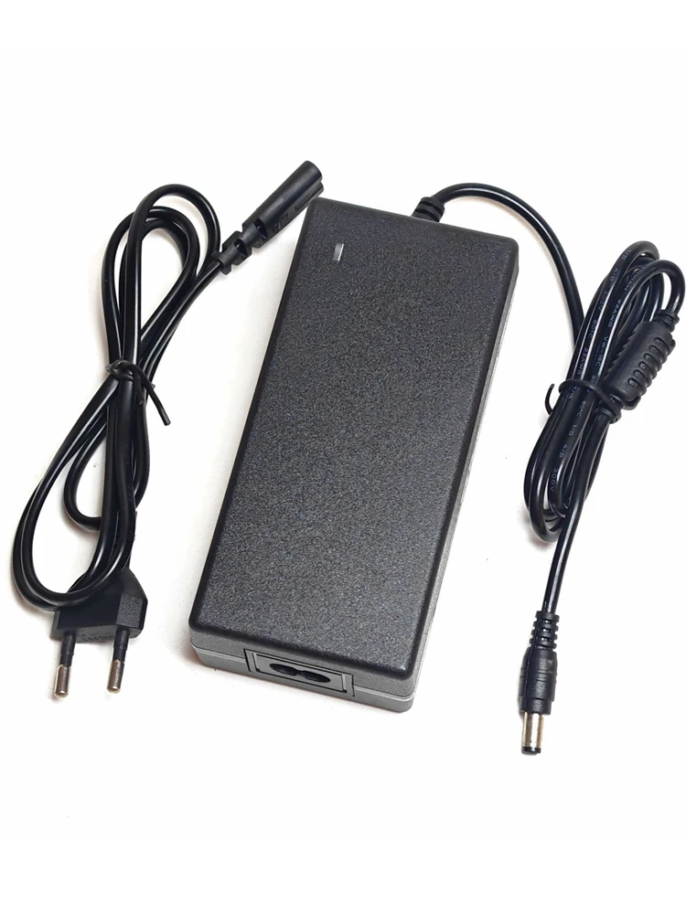 36V Smart Lithium Batterij Oplader DC42V 2A 5.5x2.1mm Voor 10 Serie 36V 8AH 9AH 10AH 12AH 20AH Met Led Indicator EU US Plug - afbeelding 2