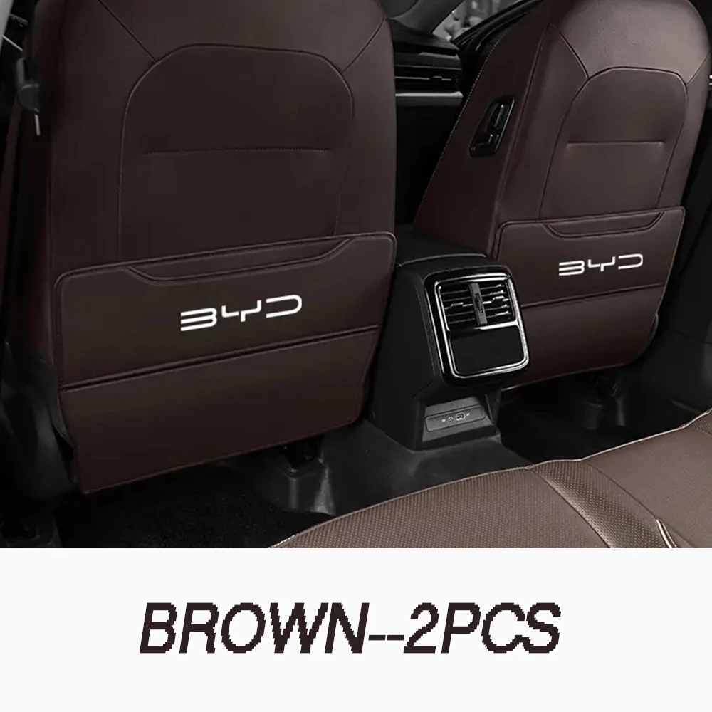 For BYD Dolphin BYD Seal BYD Seagull Rear seat anti kick pad anti dirt and anti fouling interior protection decoration