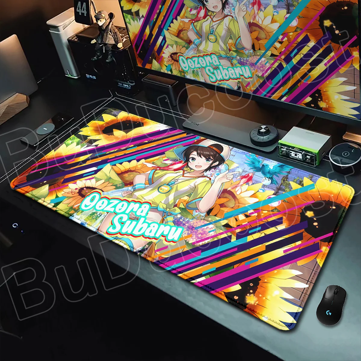 Large Laptop Keyboard Table Mats Gaming Extended Mouse Pad HD Printing Anime Hololive Virtual Cute Girl Oozora Subaru XXL Carpet
