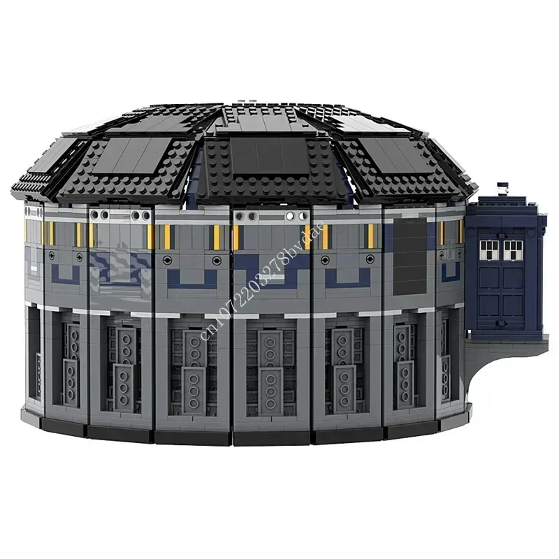 3487PCS MOC Space Wars Doctor Who Custom Puzzle - City Street View Architecture DIY ชุดโมเดลสำหรับเด็กวันเกิดวันหยุดของขวัญ