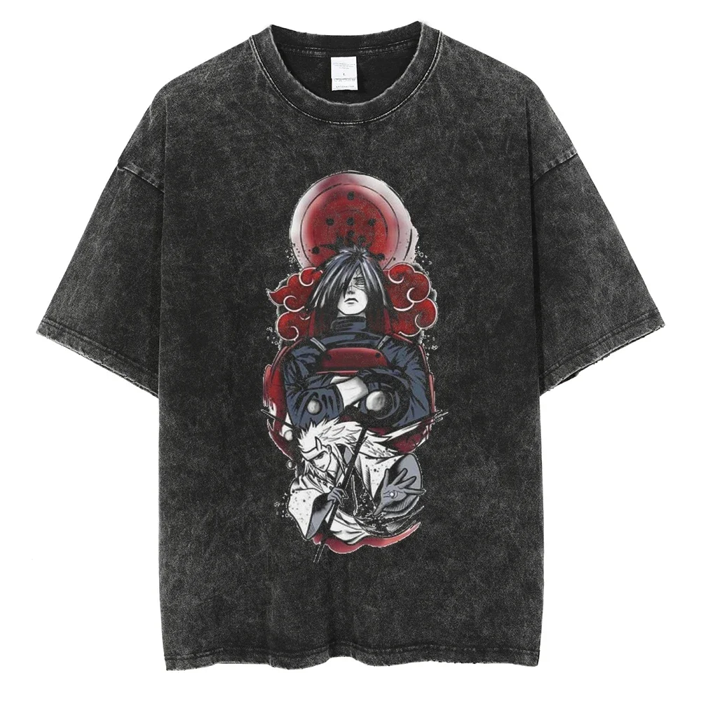 

Hip Hop Harajuku T-Shirt Men Streetwear Anime 2024 Graphic Printed T Shirt Cotton Casual Tshirt Summer Short Sleeve Tops Tees