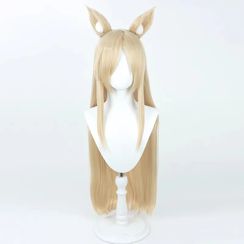 الأزرق الأرشيف أوبا كنا شعر مستعار تأثيري الشعر الأصفر الطويل هدية عيد الهالوين