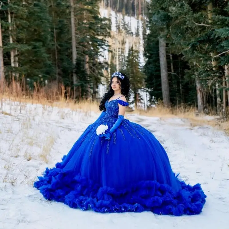 Vestido De fiesta rosa De lujo personalizado, vestido para quinceañeras, Apliques De encaje, lentejuelas, tul, lazo con cuentas, dulce 16, Vestidos De 15 Anos