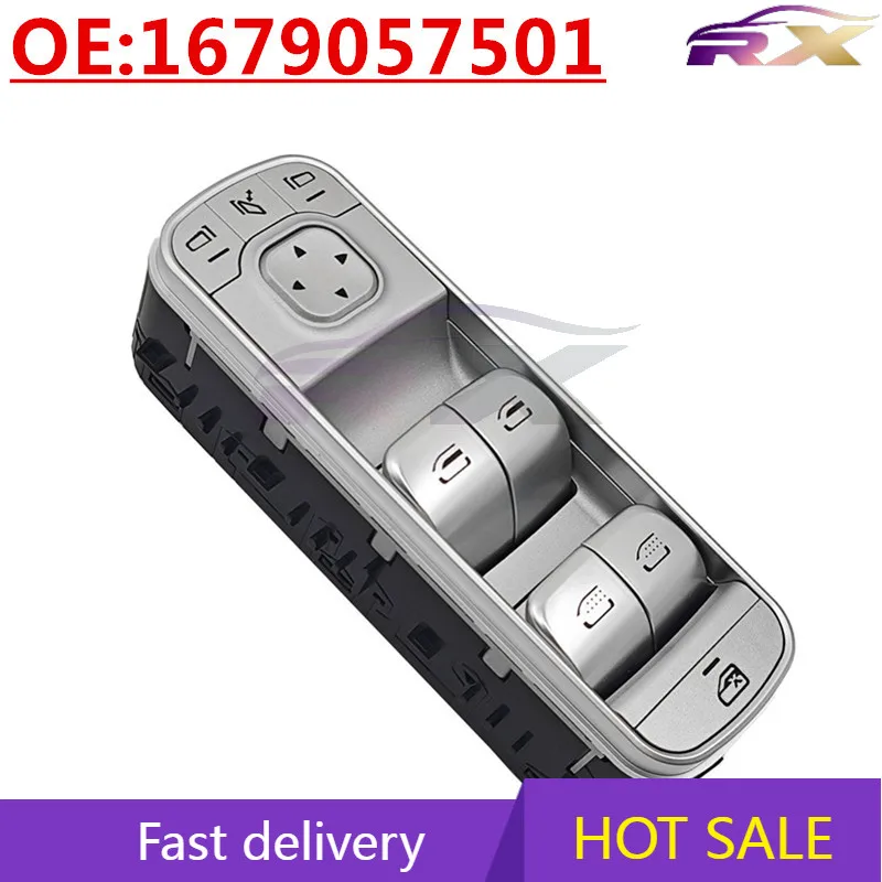 

OEM:1679057501 Suitable For Mercedes-Benz GLE W167 Automobile Electric Windows Glass Lift Control Button Switch