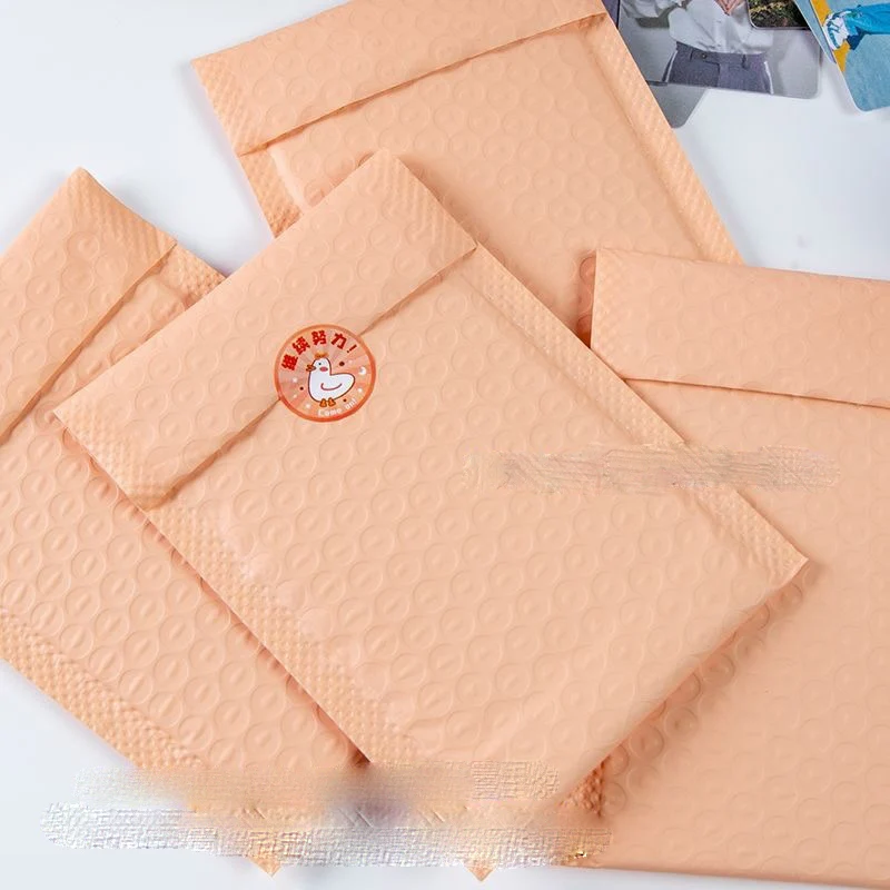 100Pcs Waterproof Thickened Express Bubble Bag Envelope Bag Self Adhesive Bag Stationery Photo Packaging Bag image 4