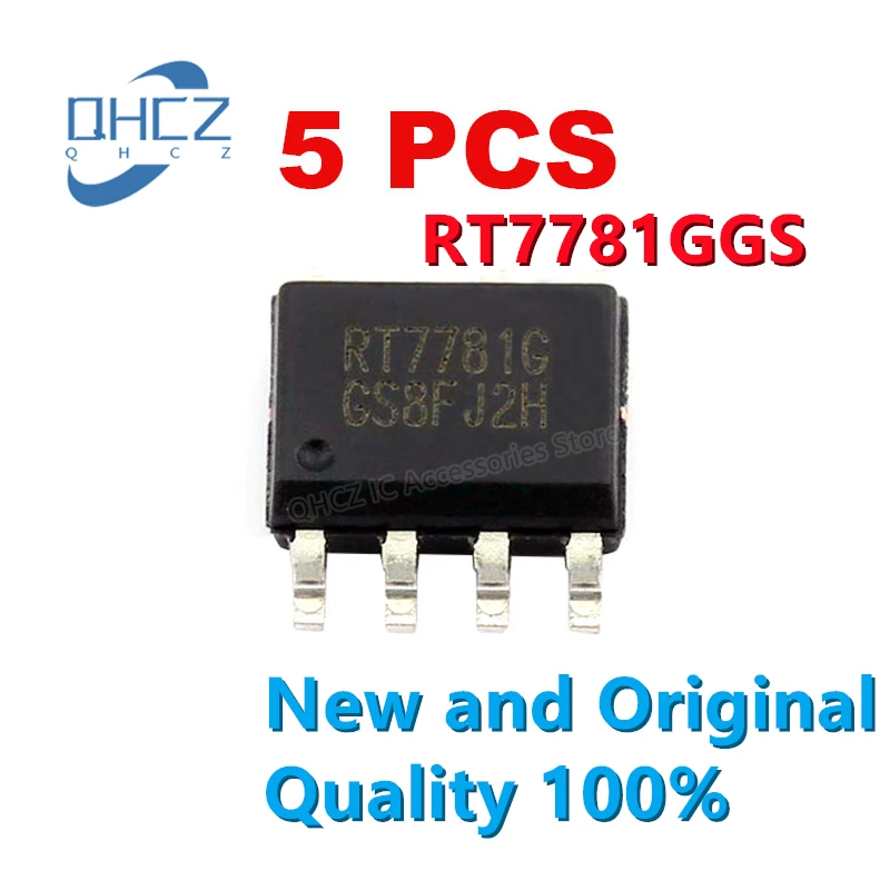 5PCS/LOT RT7781GGS RT7781G RT7781 SOP-7 SMD power chip In Stock NEW original IC