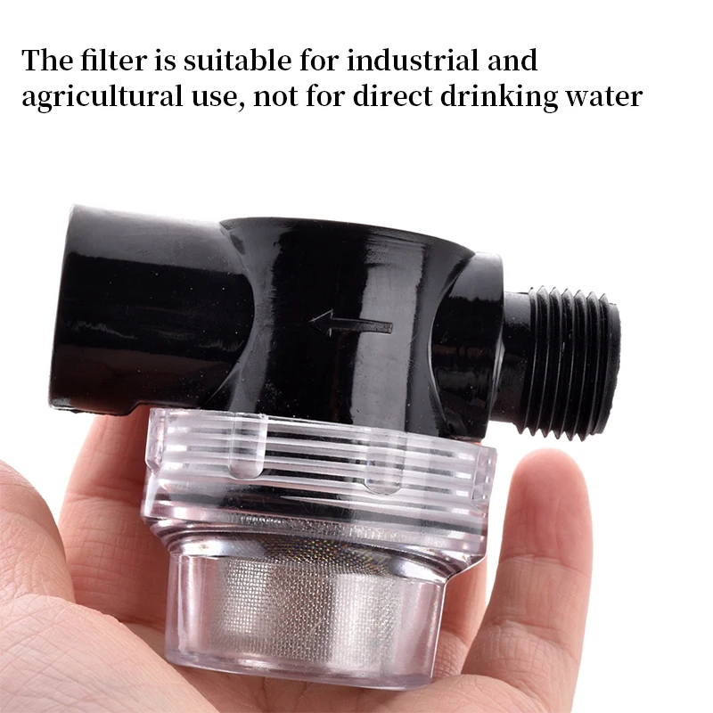 3/8 1/2 Inch Garden Watering Filter Irrigation Large Flow Filter Pipe Connector Aquarium Water Pump Strainer Hose Pagoda Joint