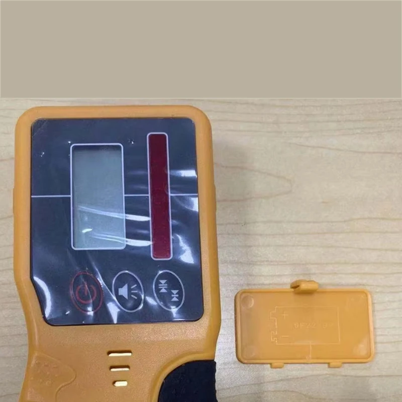 Odbiornik samopoziomującego obrotowego poziomu laserowego Ourdoor Obrotowy detektor poziomu laserowego z wytrzymałym zaciskiem