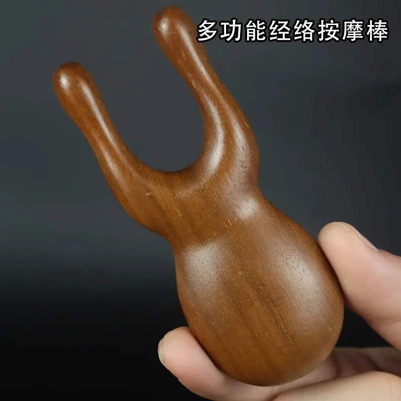 Facial massage sandalwood nose scraper massager