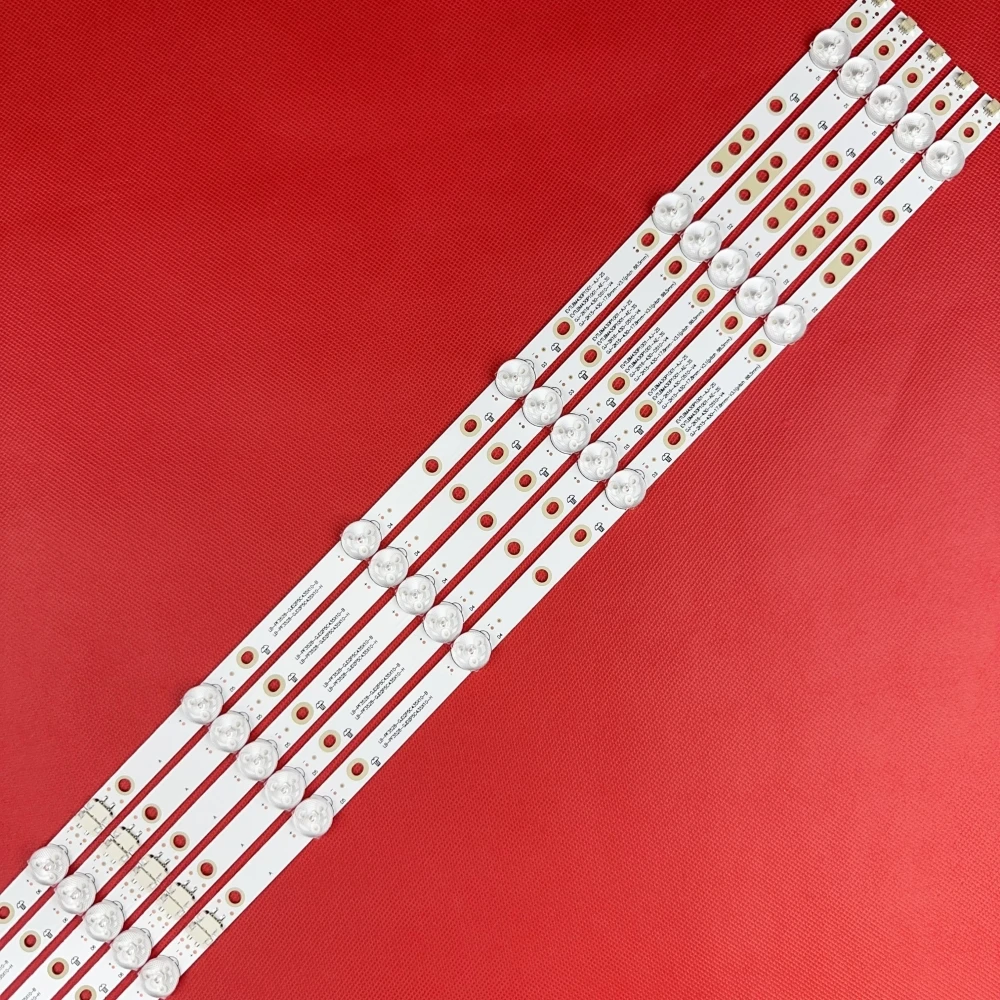 Striscia di retroilluminazione a LED 10 Lampada per BDM4350UC 43PFT4131 43PFS5301 GJ-2K15-430-D510 GJ-2K16-430-D510-V4 01Q58-A BDM4350