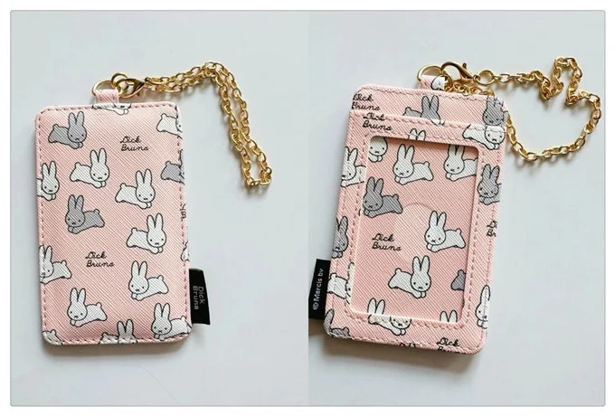 Kawaii Miffy Cartoon Card Sleeve Cute Bank Card ID Work Card Pack Gift Toy