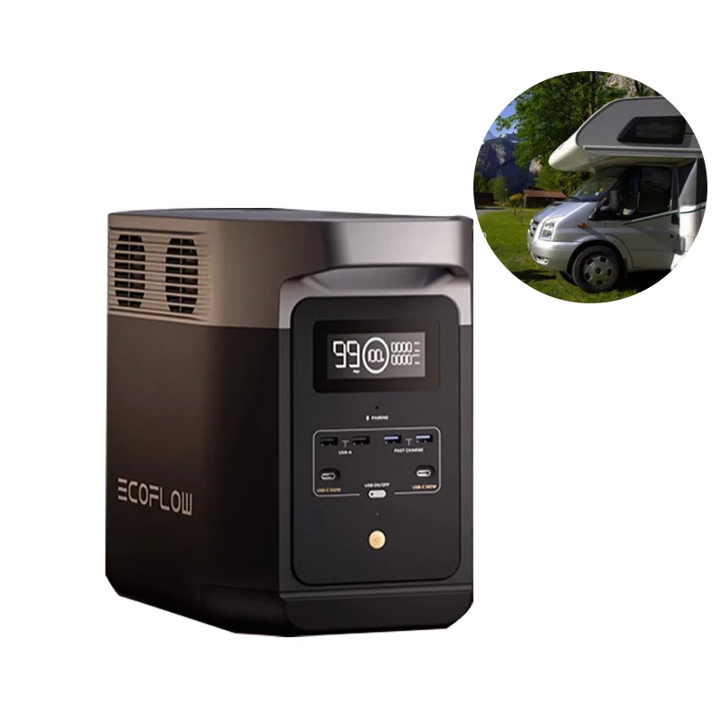 Outdoor Power Supply Ecoflow Deltamax1600 2000W Quick Charging Power Failure Emergency Energy Storage Lithium Battery