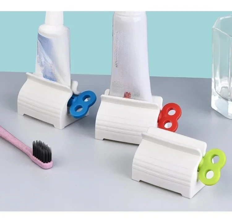 1/2/3/5pcs Plastic Dispenser Bathroom Accessories Multifunction Tube Squeezer Manual Squeezer Toothpaste Easy Portable