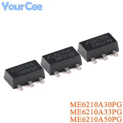 50Pcs/20Pcs ME6210A30PG ME6210A33PG ME6210A50PG ME6210A SOT-89-3 3V 3.3V 5V 500mA Low Static Low Dropout LDO Linear Regulator
