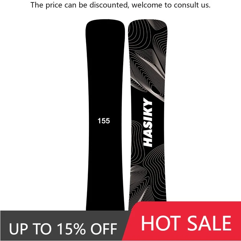 

Hasiky OEM Customized Stiff Poplar Wood Core Freestyle Carving Snowboards