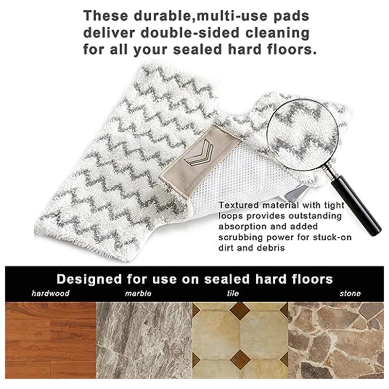 Nadaje się do Shark Shark S3973D S3973 ściereczka do mopa parowego części zamienne podkładka do mopa parowego podkładka z mikrofibry