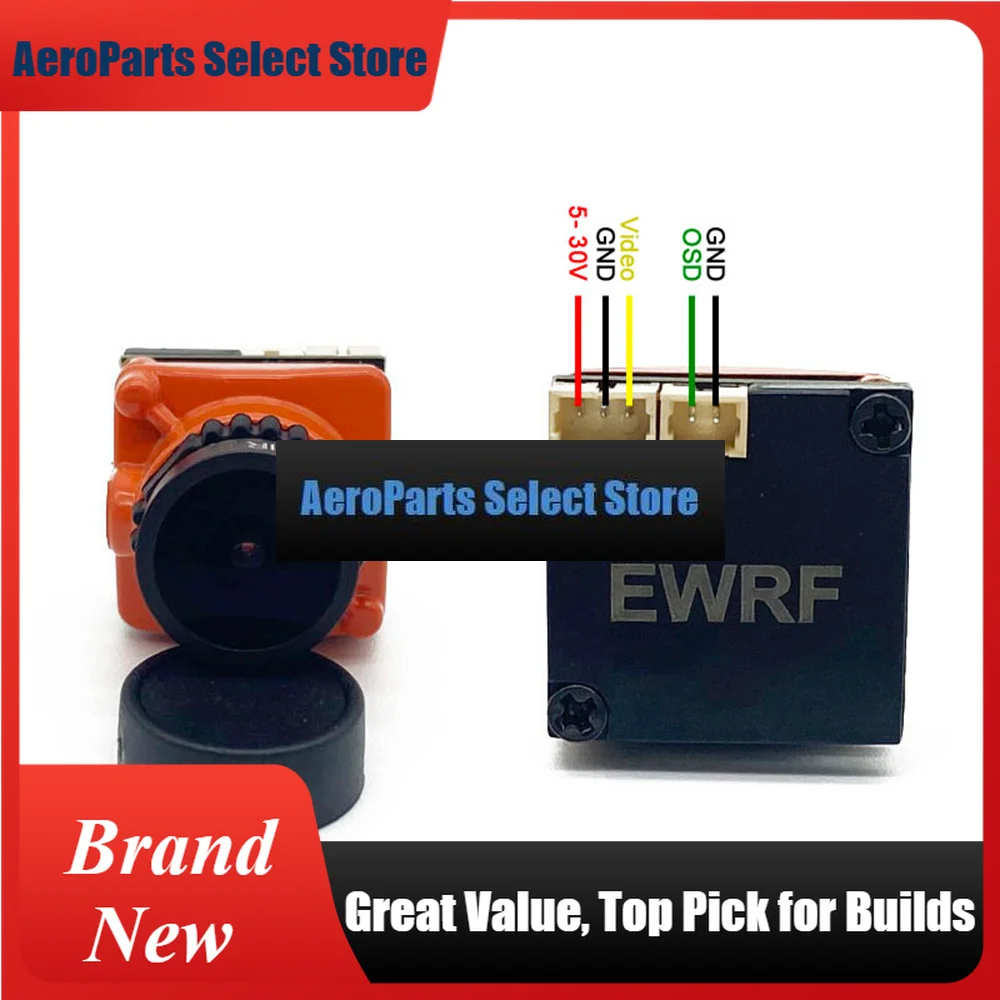 AeroParts5.8G Long Range Transmitter VTX FPV 100/200/400/1000mW Switchable Transmitter Support Smart Audio+CMOS 2.1MM FPV Camera