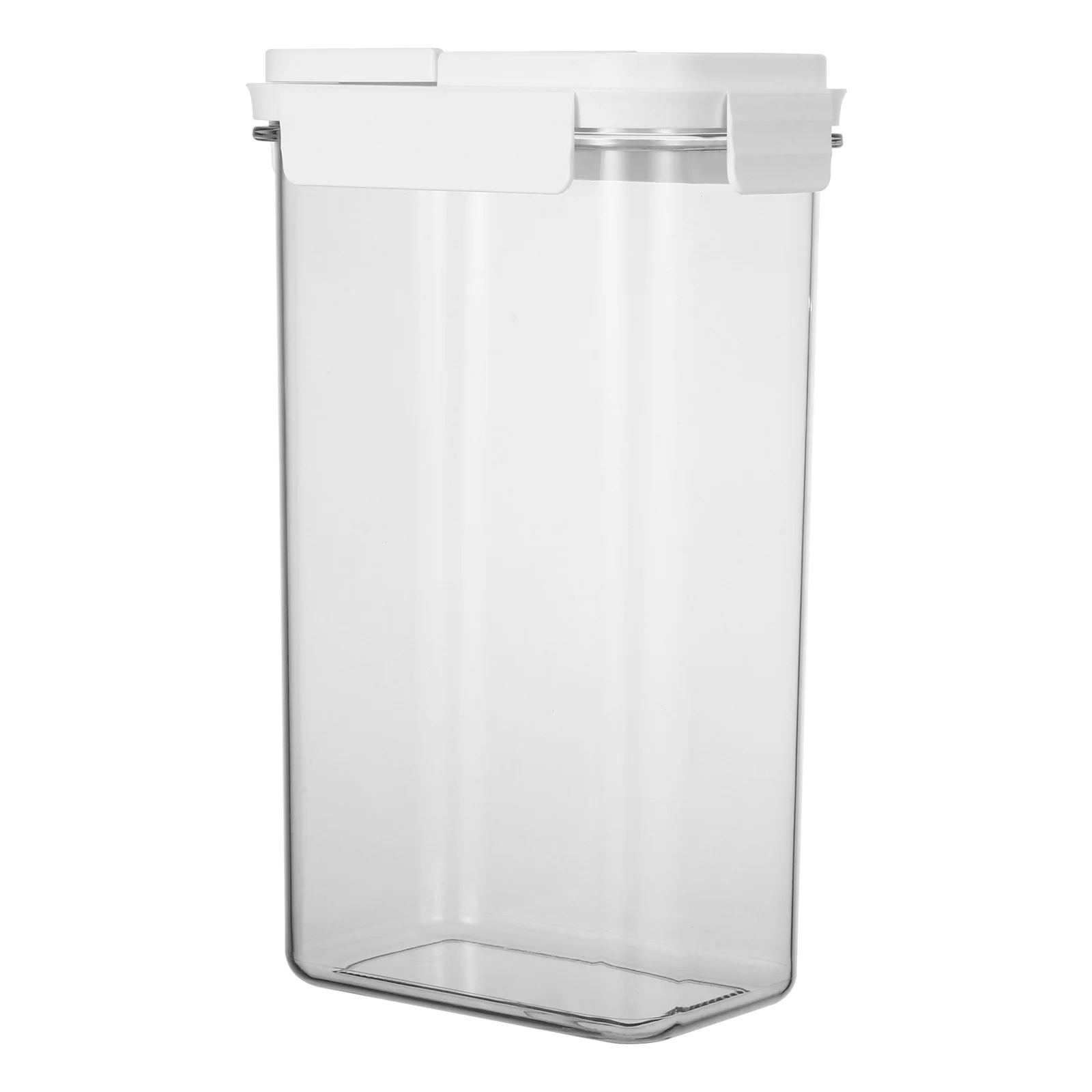 حاوية تخزين المعكرونة الشفافة محكمة الغلق، مخزن المطبخ، علبة كبيرة للنودلز، حامل طعام الحبوب، حاوية الحبوب