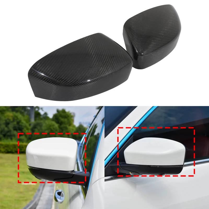 

Car protection accessories Real Carbon Fiber 2Pcs For Maserati levante 2016-2022 Car exterior mirror cover decorative sticker