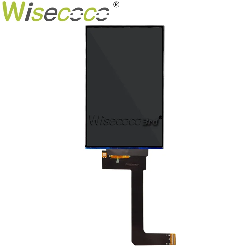 Display lcd monocromático 6 polegadas, 1620x2560, 2k, mipi 50 pinos, para impressora 3d