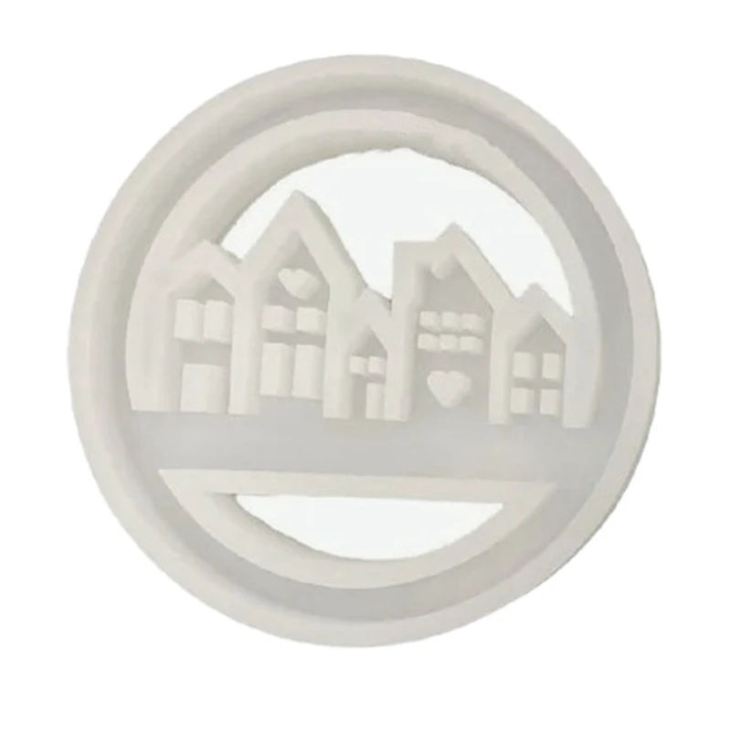 

House Listing Silicone Molds Gypsum Concrete Moulds Casting Moulds Home Decoration Resin Molds