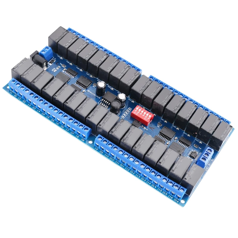 RS485 Relay 32 Channel 12V Serial Remote Control Switch PLC Control Board