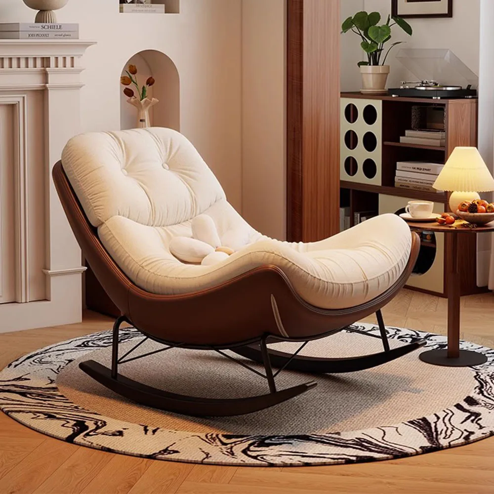 

Ergonomic Pillows Chairs Living Room Modern Design Single Rocking Party Chair Minimalist Meditation Muebles De Salon Decor